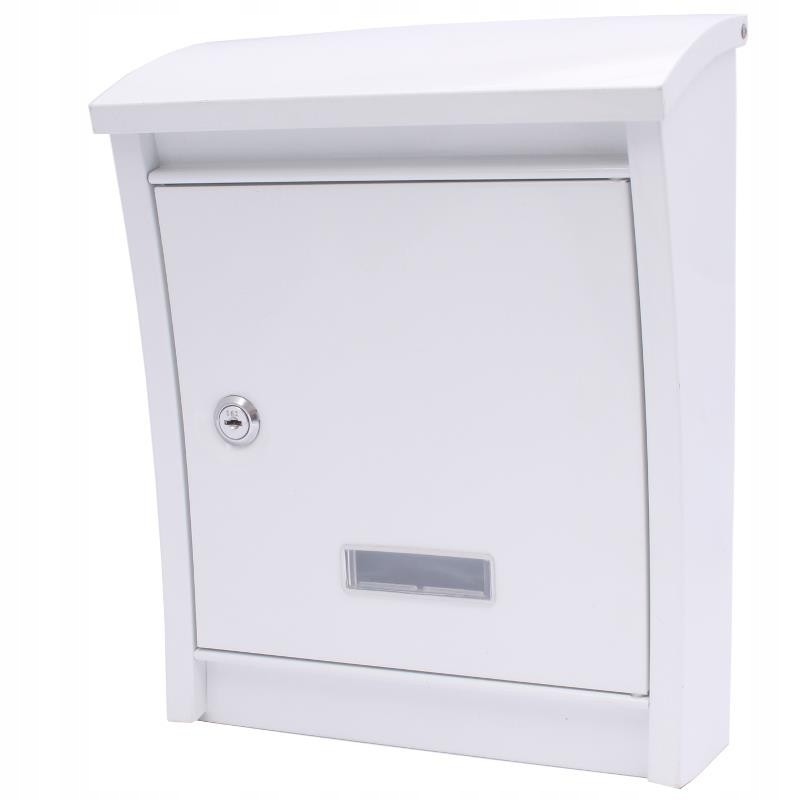 Poštovní schránka Dalmatia bílá 25x32x8-12 cm