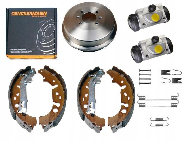 Bubny Čelisti Válce Grande Punto Evo 1.3 1.4 Sada 228 MM