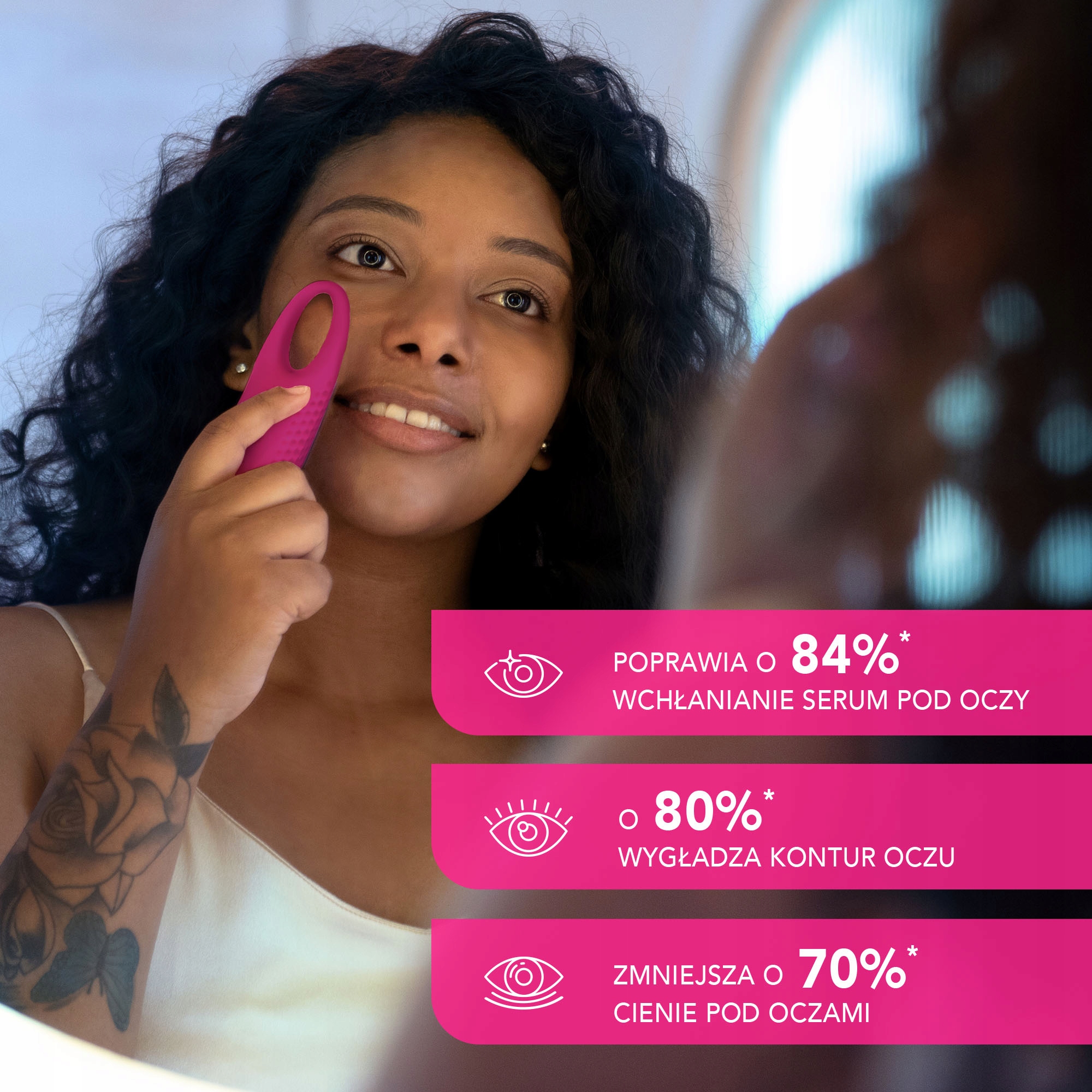 FOREO IRIS 2 Masażer do oczu, Fuksja EAN (GTIN) 7350120790637