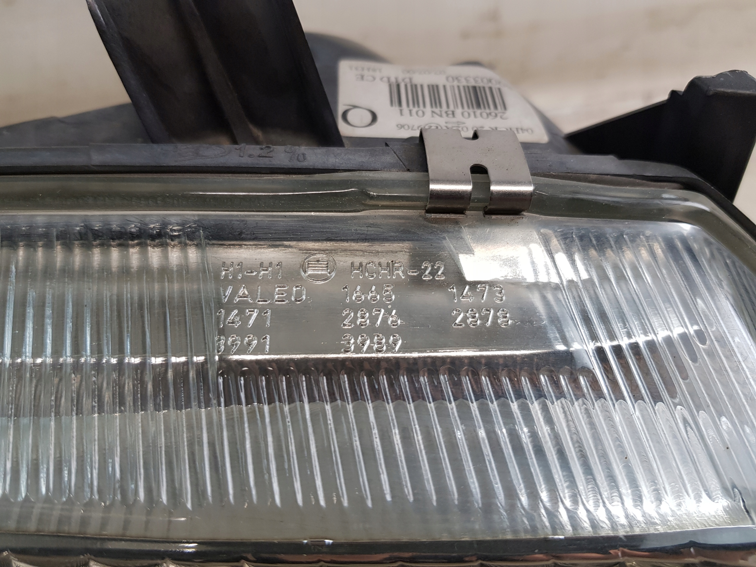 light right front NISSAN ALMERA N16 89003330