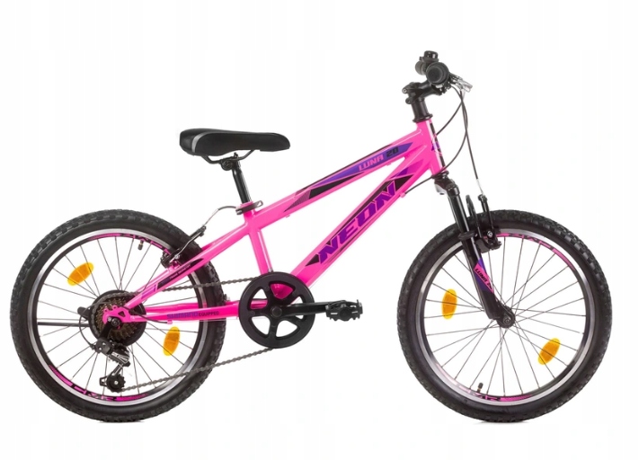 Rower Neon Pink Mtb Luna 20” koło z zawieszeniem