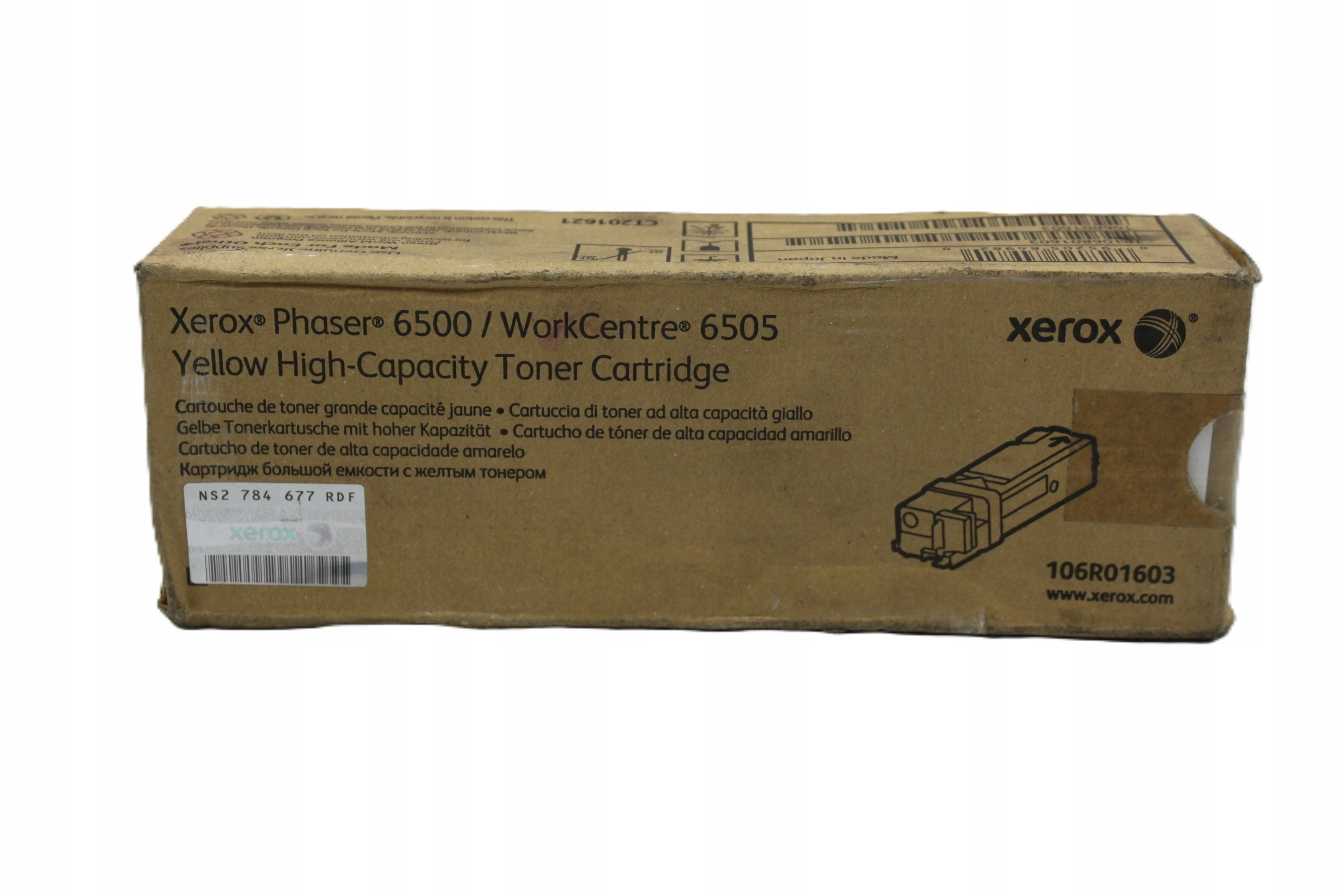 Xerox 6500 106R01603 toner yellow originál
