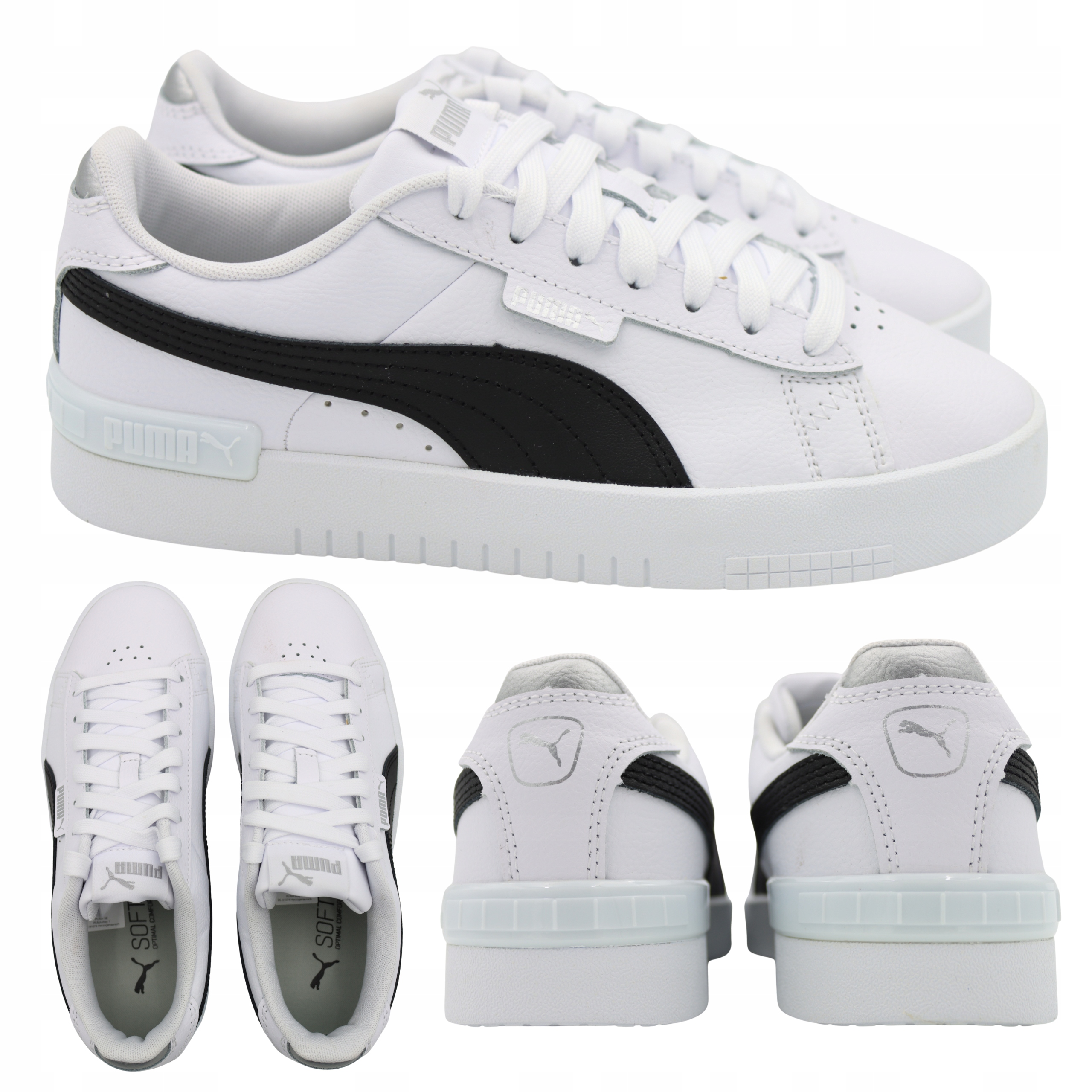 Dámské boty Puma Jada Sportovní Bílá kůže Pohodlné Vel. 39