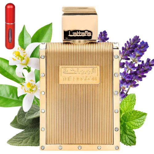 Lattafa The Kingdom 100 ml Arabské parfémy Dárek Atomizér pro parfémy