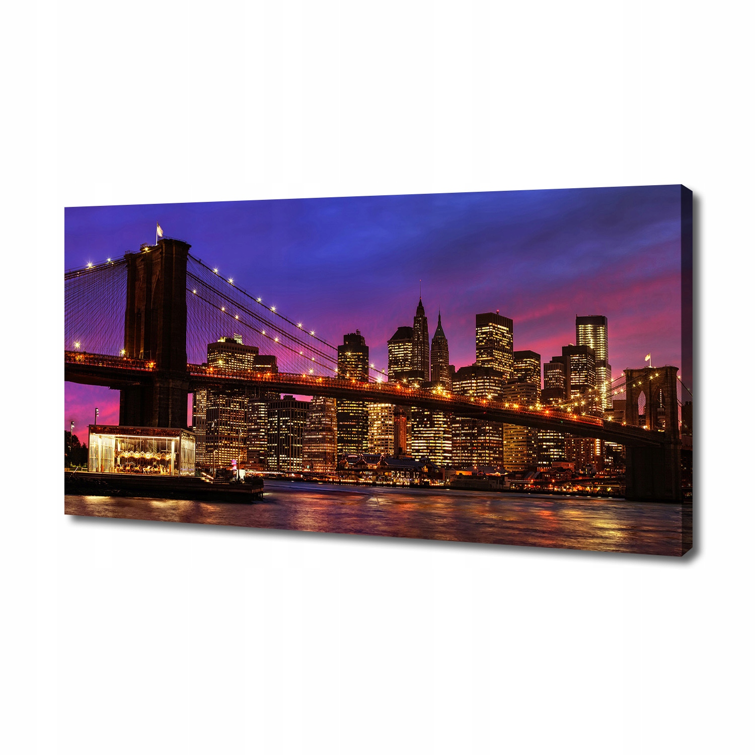 

Foto obraz na płótnie Manhattan zachód 140x70 cm