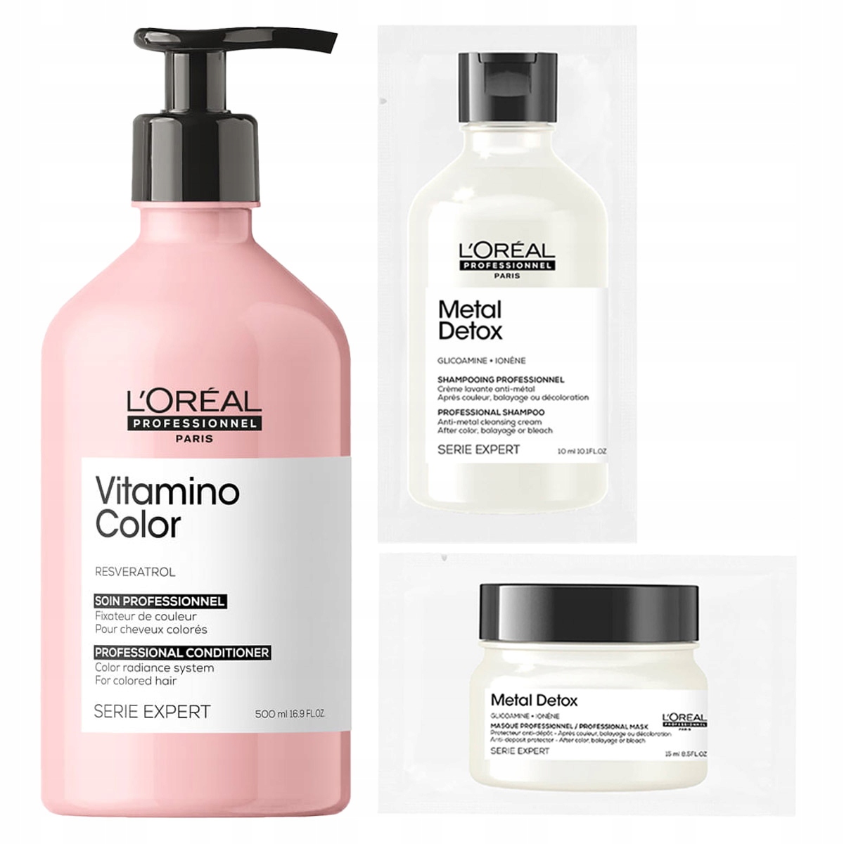 Loreal Vitamino Color šampon pro barvené vlasy 500 ml dárek