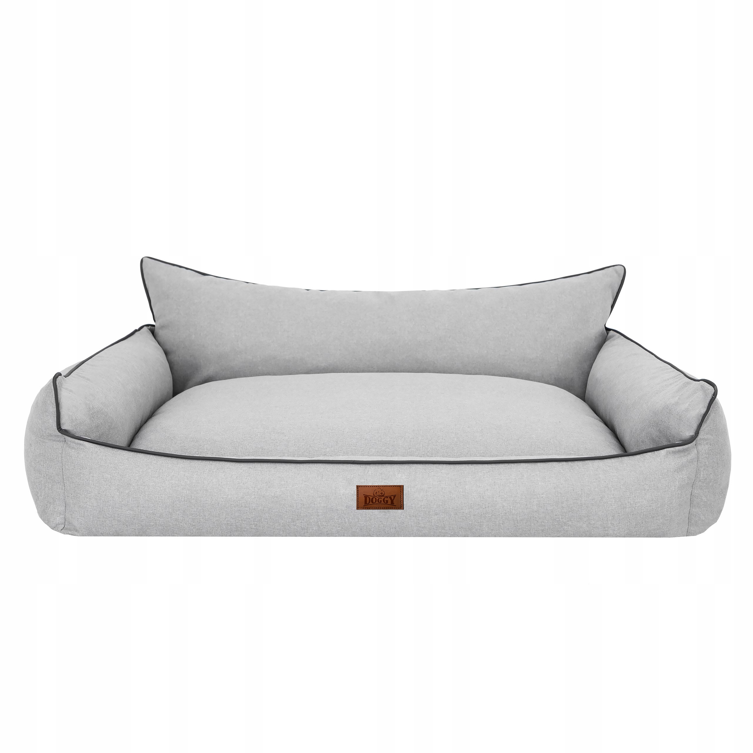 Obdélníkový pelíšek pro psa „Joker Ekolen“, velikost L. barva popelavá