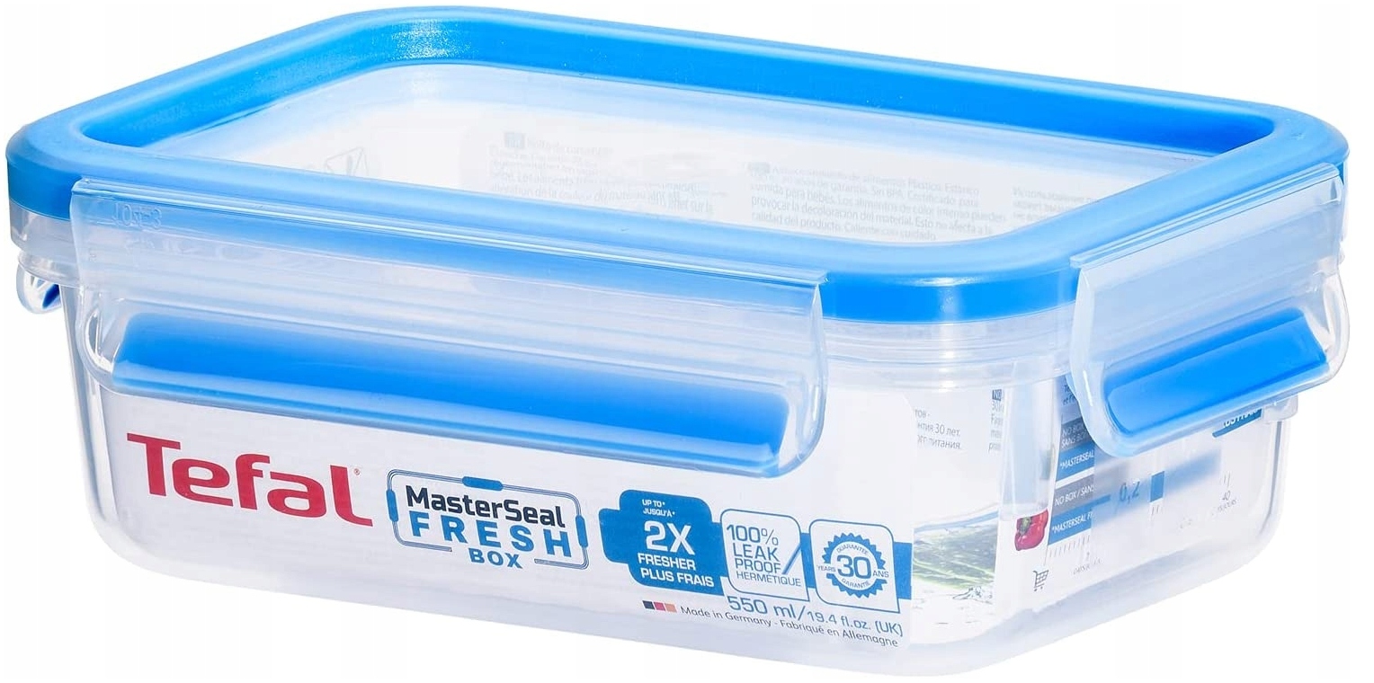 

Pojemnik Na Żywność Clip Close Fresh Tefal 550ml