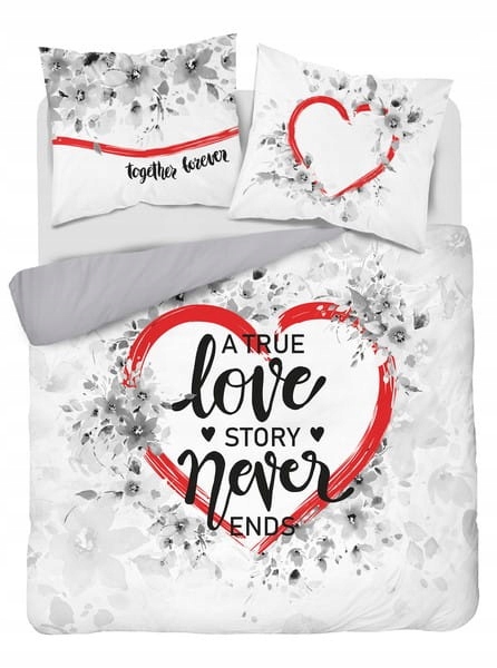 

Pościel Bawełniana 160x200 Red Heart Love 3594A