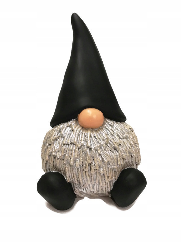 Figurka skrzat komplet do ogrodu domu gnom NOWOŚĆ Kod producenta 153,154,156 czarny