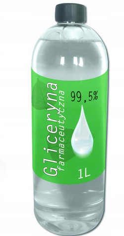 

Gliceryna Roślinna Farmaceutyczna 99,5 % Czysta 1L