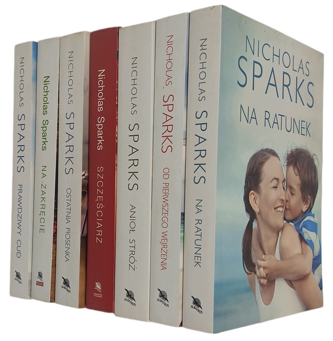 Zestaw 7 książek Nicholas Sparks