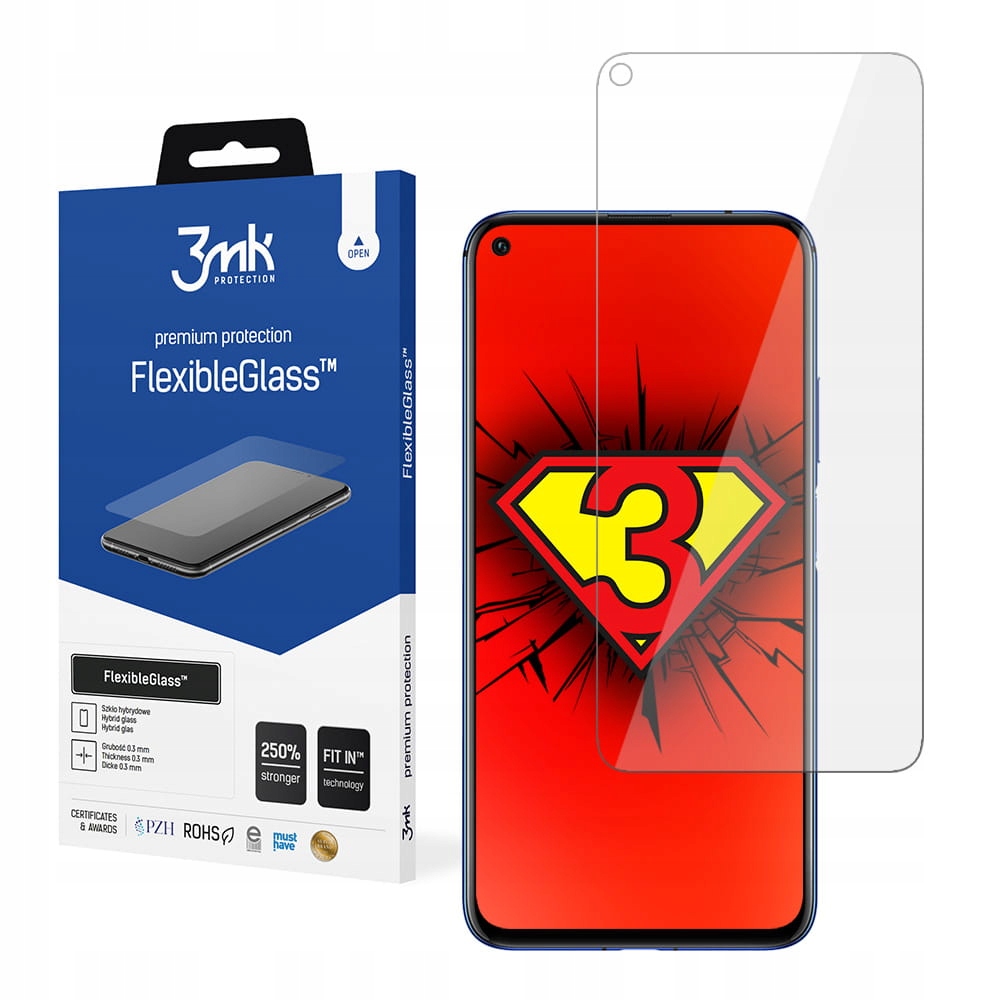 

Szkło hybrydowe 3mk FlexibleGlass na Honor 20 Pro