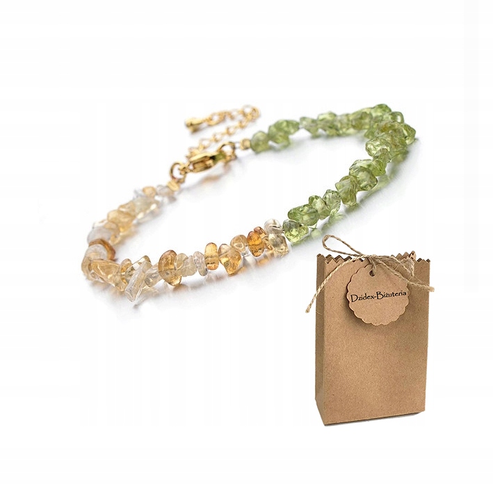 Bransoletka Kamień Naturalny Cytryn Oliwin