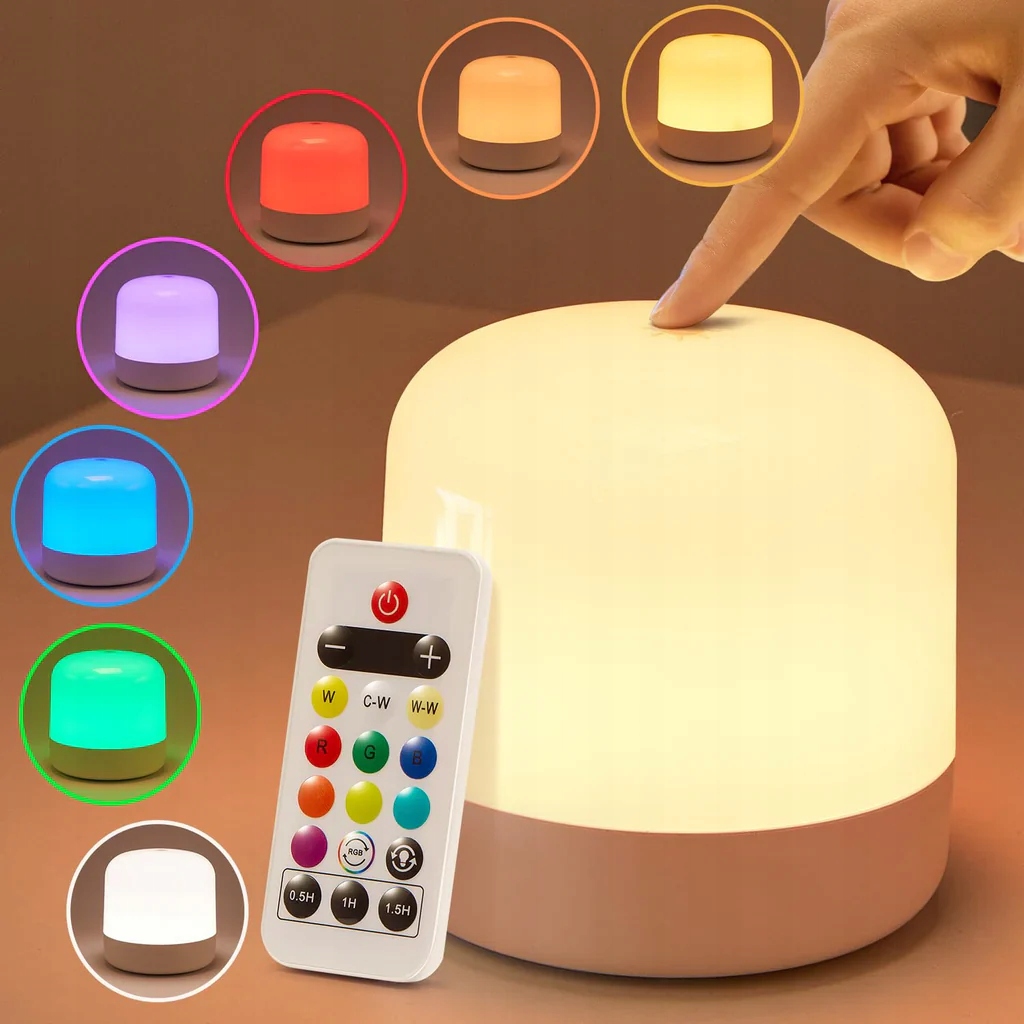 One Fire Lampka Nocna Dla Dzieci Z Pilotem — miniatura 9