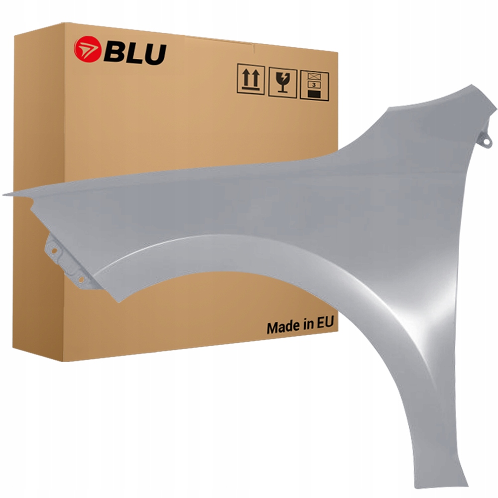 Blu Blatník Škoda Rapid LA7W levý stříbrný 12-19 přední ReflexSilver