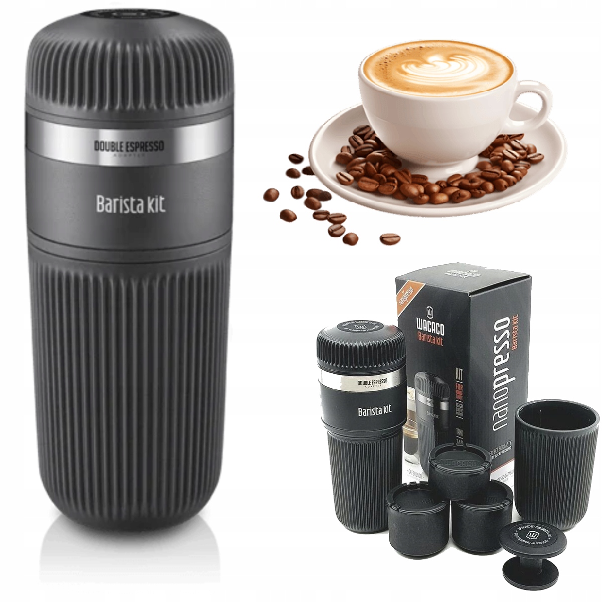 Zestaw do kawy Wacaco Barista Kit Nanopresso do espressodo kawy lekki