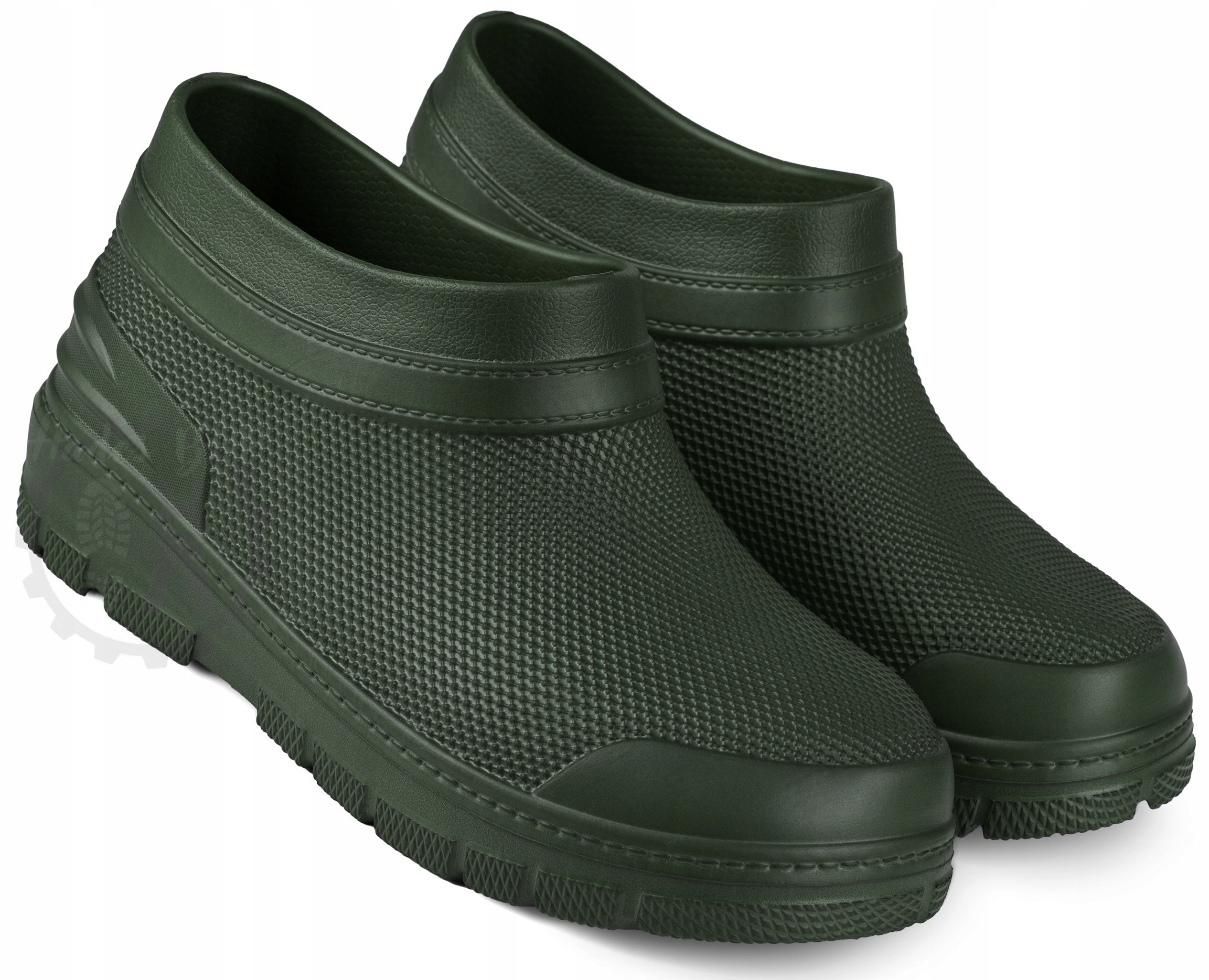 Kalosze krótkie piankowe męskie LEKKIE NIEOCIEPLANE ogrodowe chodaki EVA 47