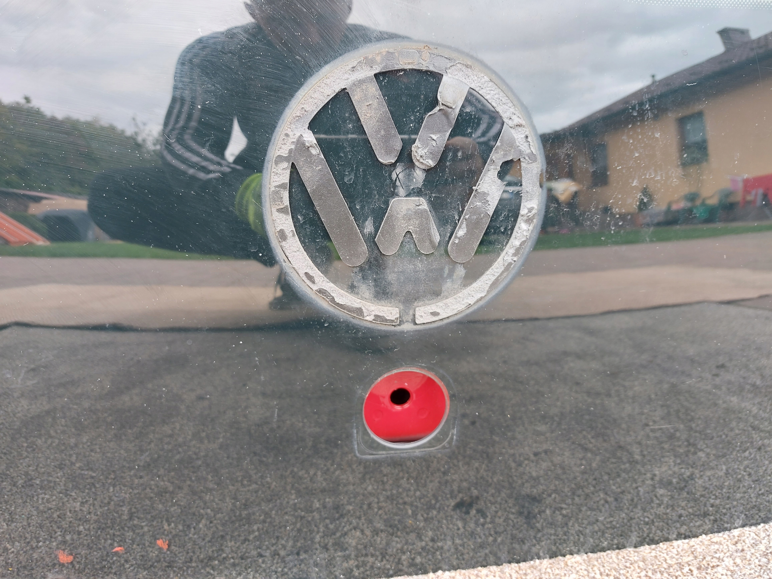 boot door VW UP 12r red LY3D
