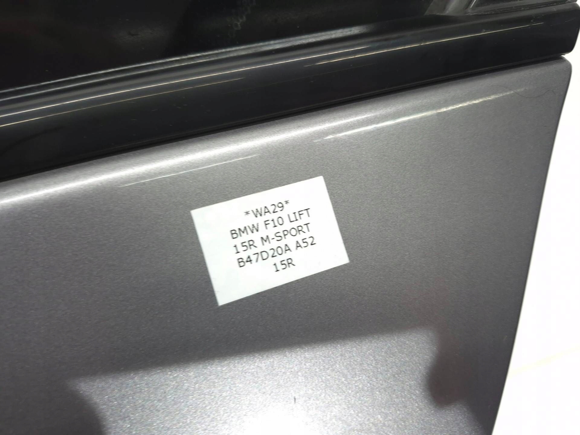 door left left rear part rear. BMW F10 colour A52
