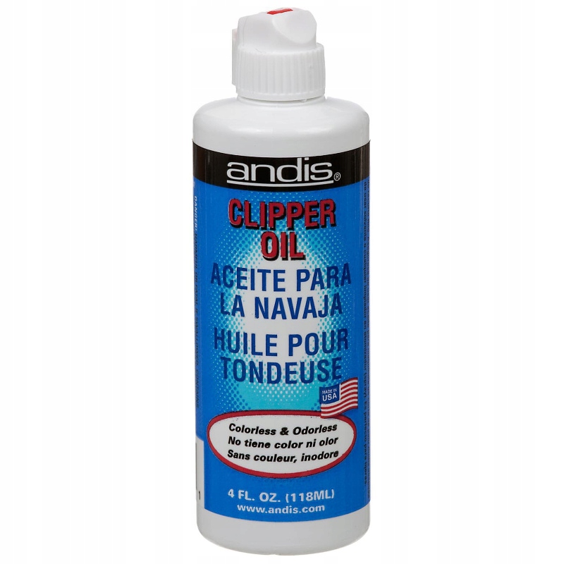 

Andis Clipper Oil 118ml olej oliwka do ostrzy