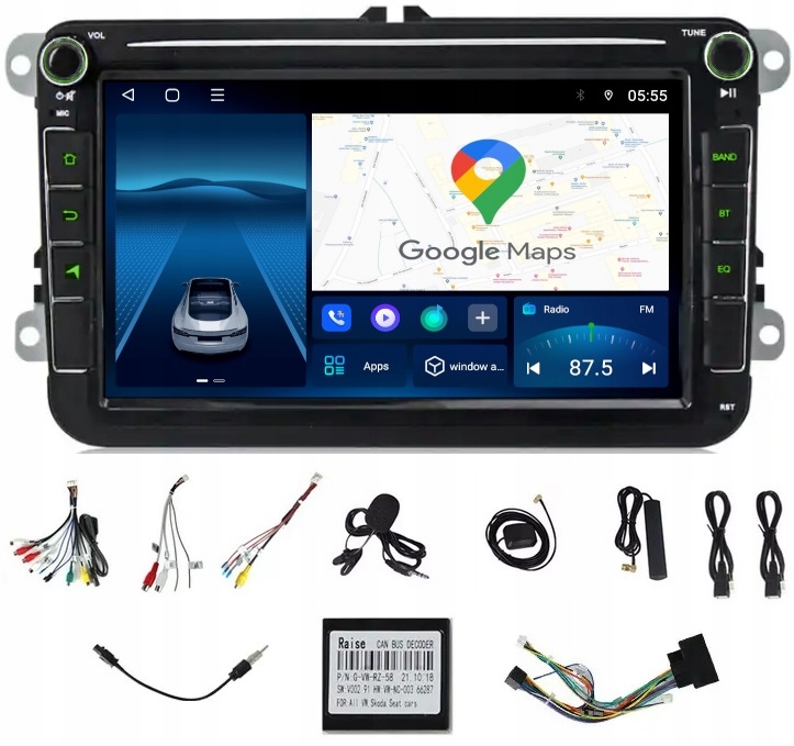 RADIO ANDROID GPS SKODA YETI ROOMSTER FABIA 4/64GB