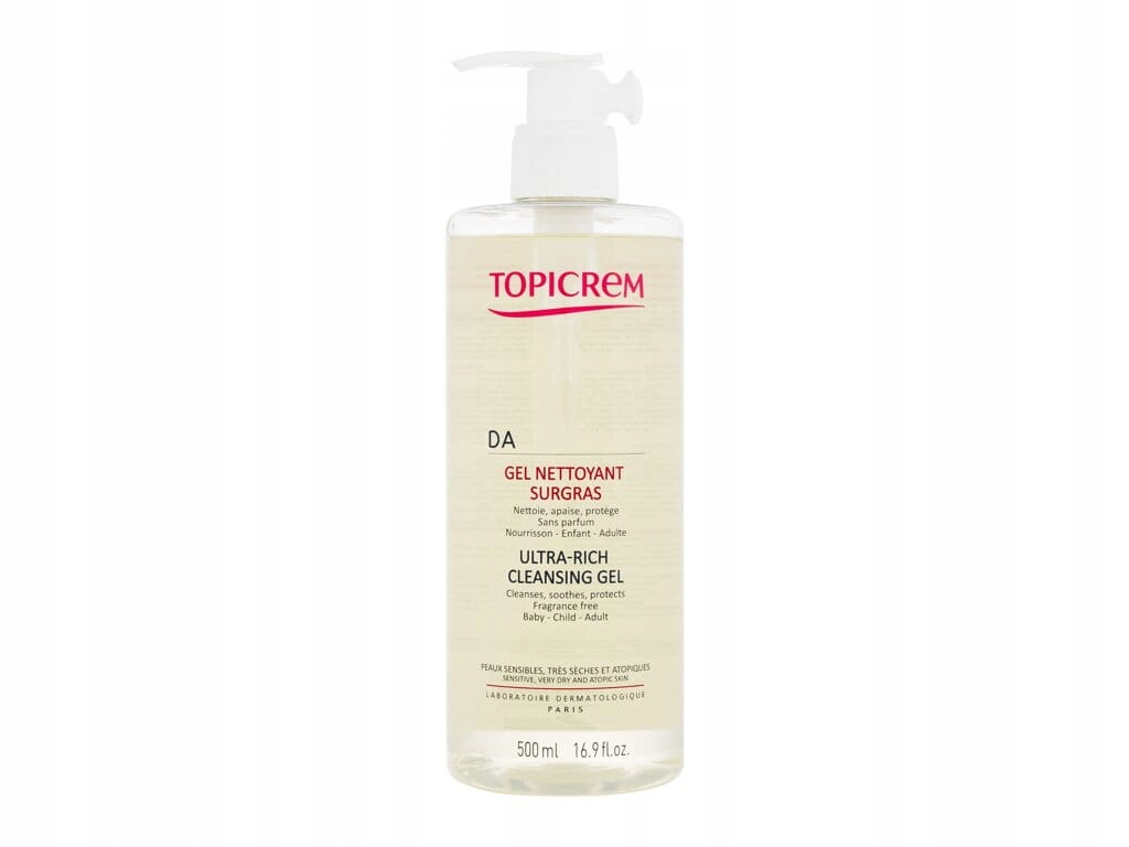 Topicrem Da Ultra-Rich Sprchový Gel 500ml