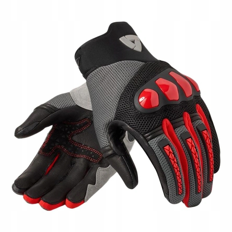 Mestské rukavice Revit Speedart Air Grey/red šedé, červené