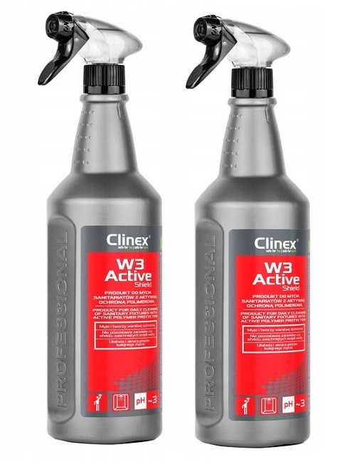

Clinex W3 Active Shield 1L Mycie Łazienki Kabin