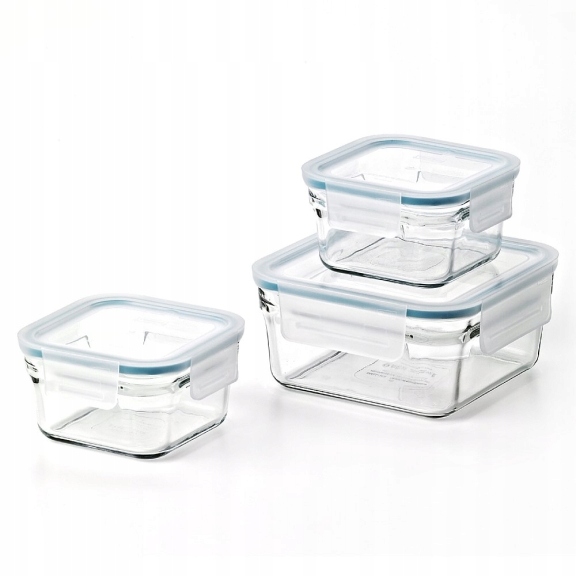 

Glasslock Zestaw szklanych pojemników