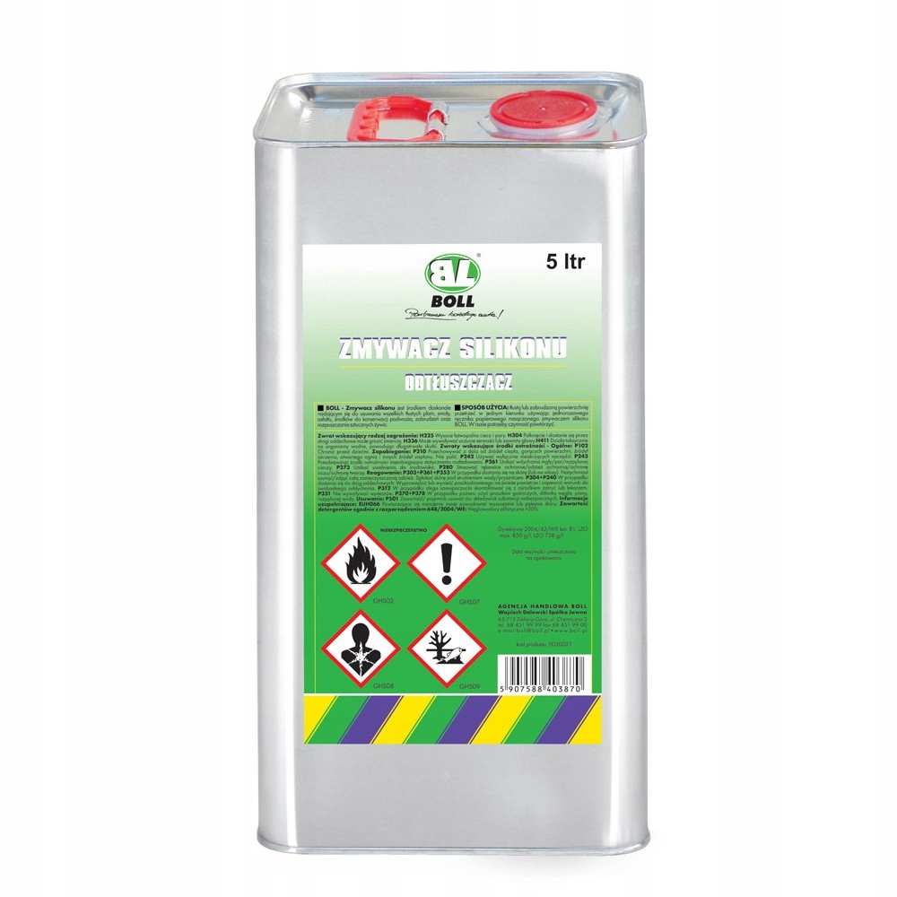 051 577 051 577 ZMYWACZ SILIKONU /5L Pojemność opakowania 5000 ml