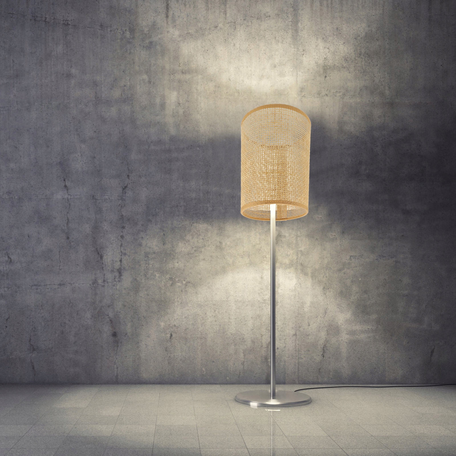 Klosz WINOROŚLINY BAMBUSOWY SPLOT BOHO E27/E14 Marka inna