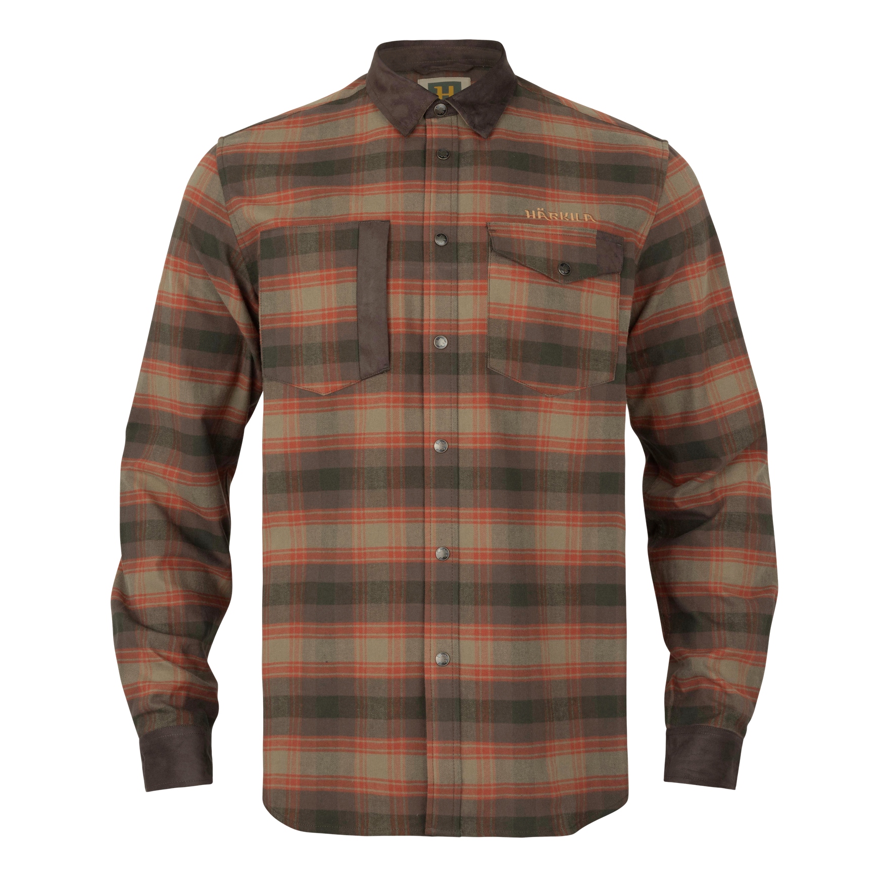 Koszula myśliwska Harkila Aivak 10057 Autumn Orange Check 2XL