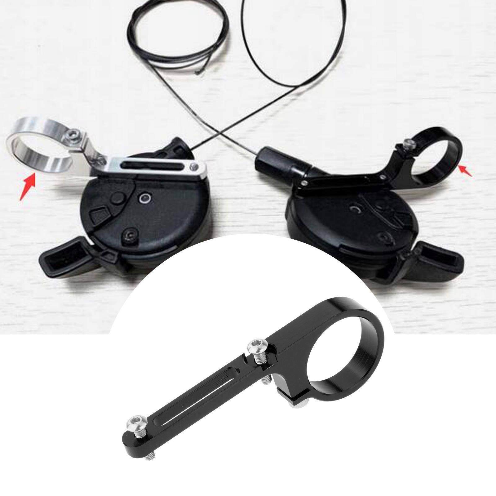 2xZacisk skierowany do przerzutki rowerowej Alumin Marka inna