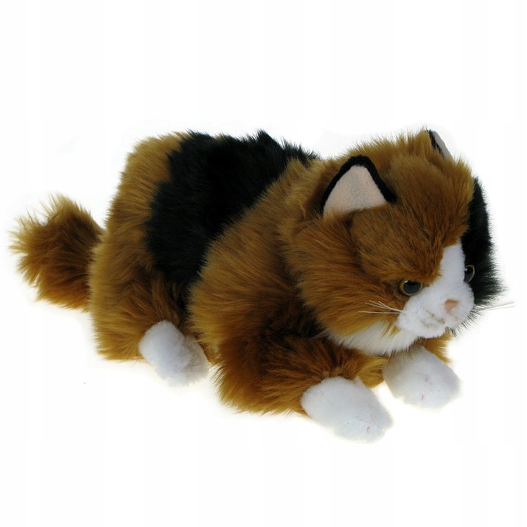 

Maskotka Kot Kotek leżący brązowy 23cm (48822)