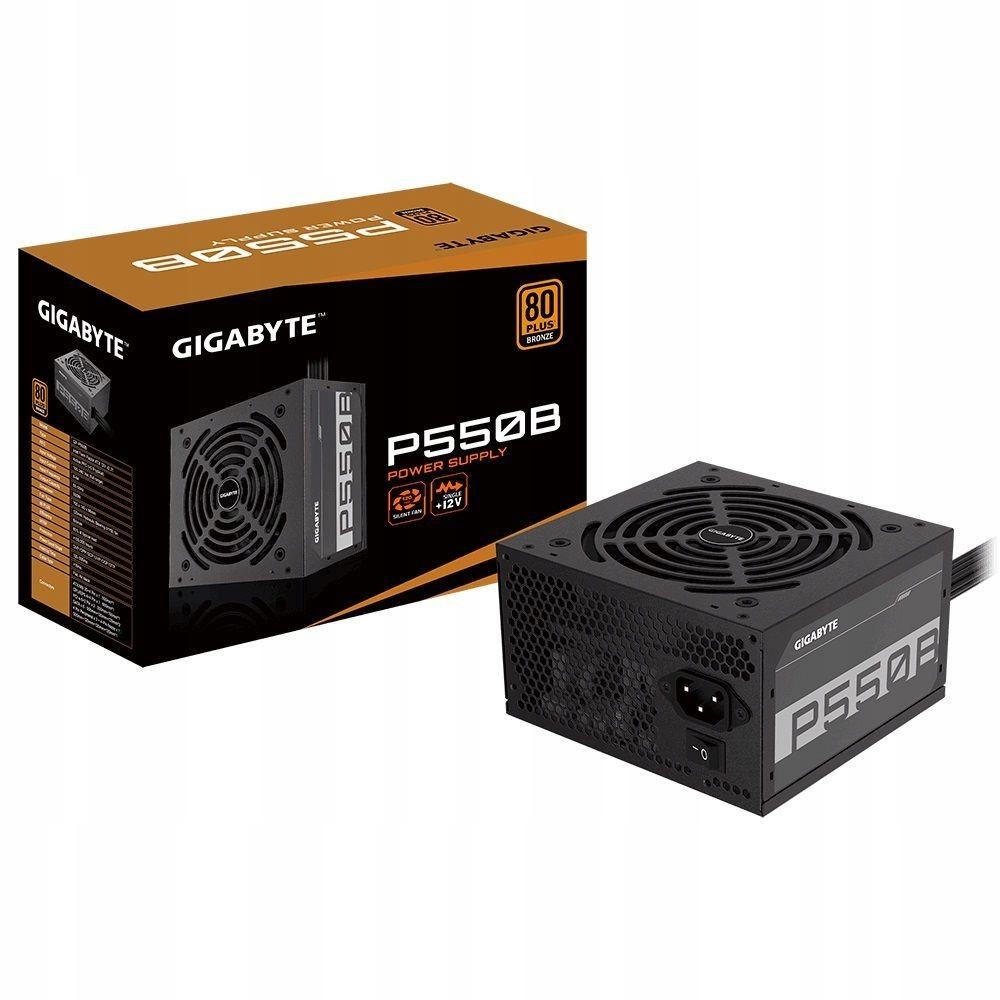 Napájecí zdroj Pc Gigabyte P550B 550W 80 Plus Bronze Atx GP-P550B
