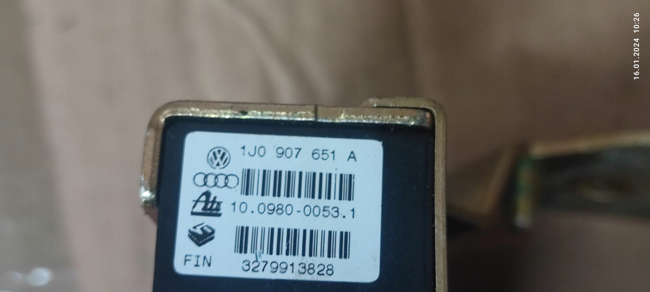 VW GOLF IV 4 BORA AUDI A3 8L modul Sensor ESP 657A 637A 651A