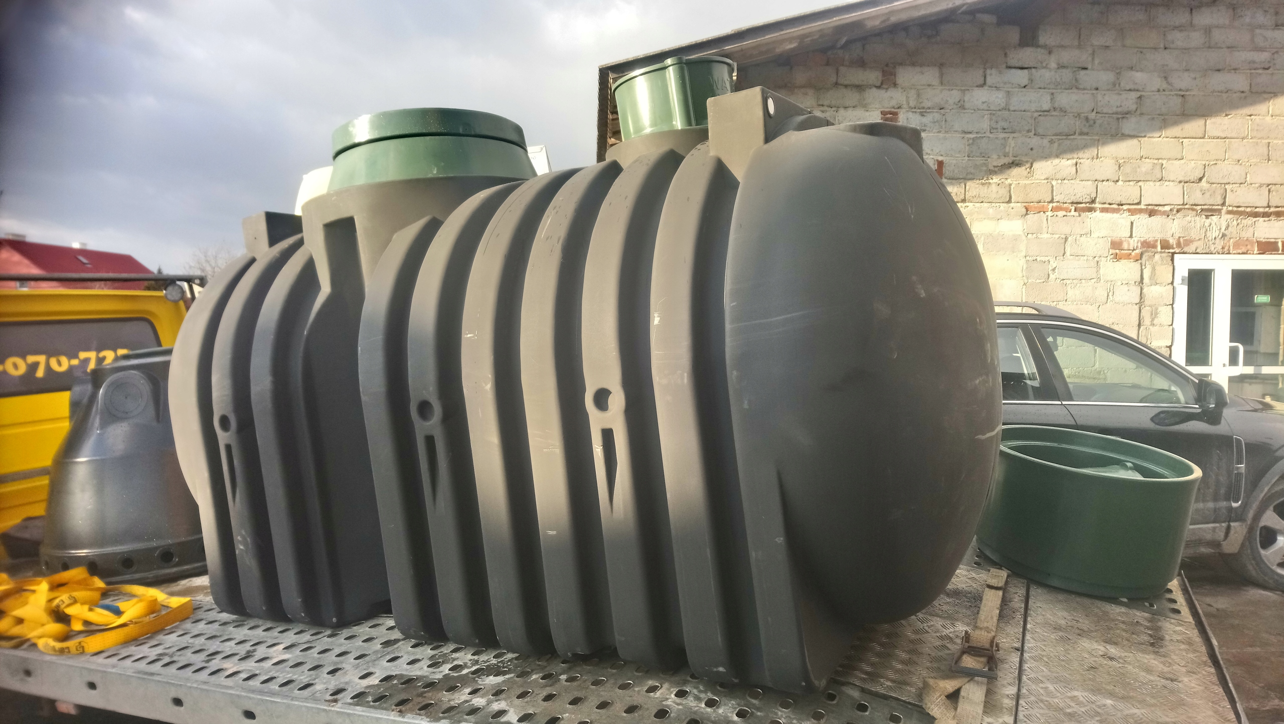 ZBIORNIK 3000L osadnik gnilny oczyszczalnia szambo Pojemność 3000 l