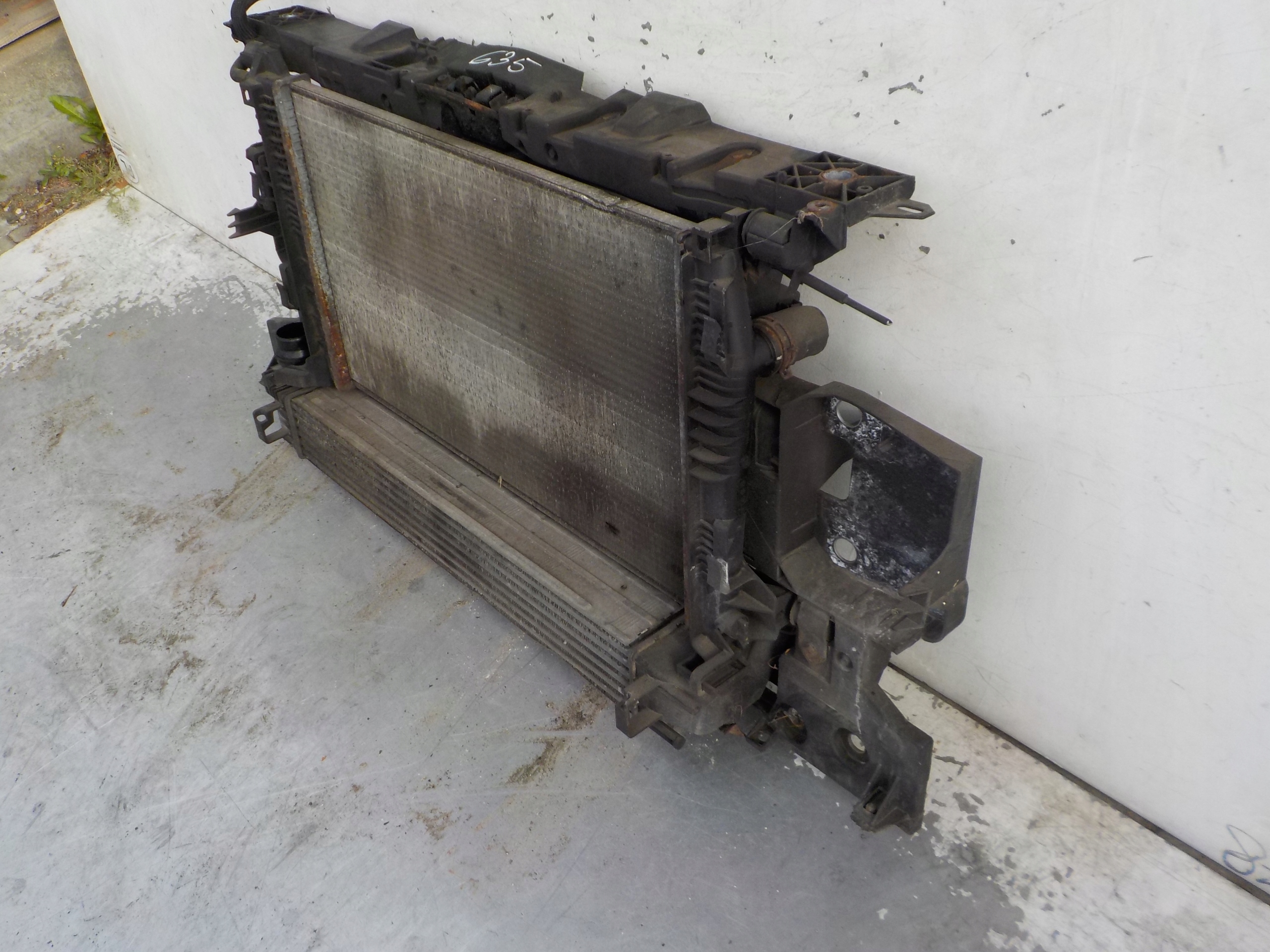 635 RENAULT MEGANE III support panel for radiators