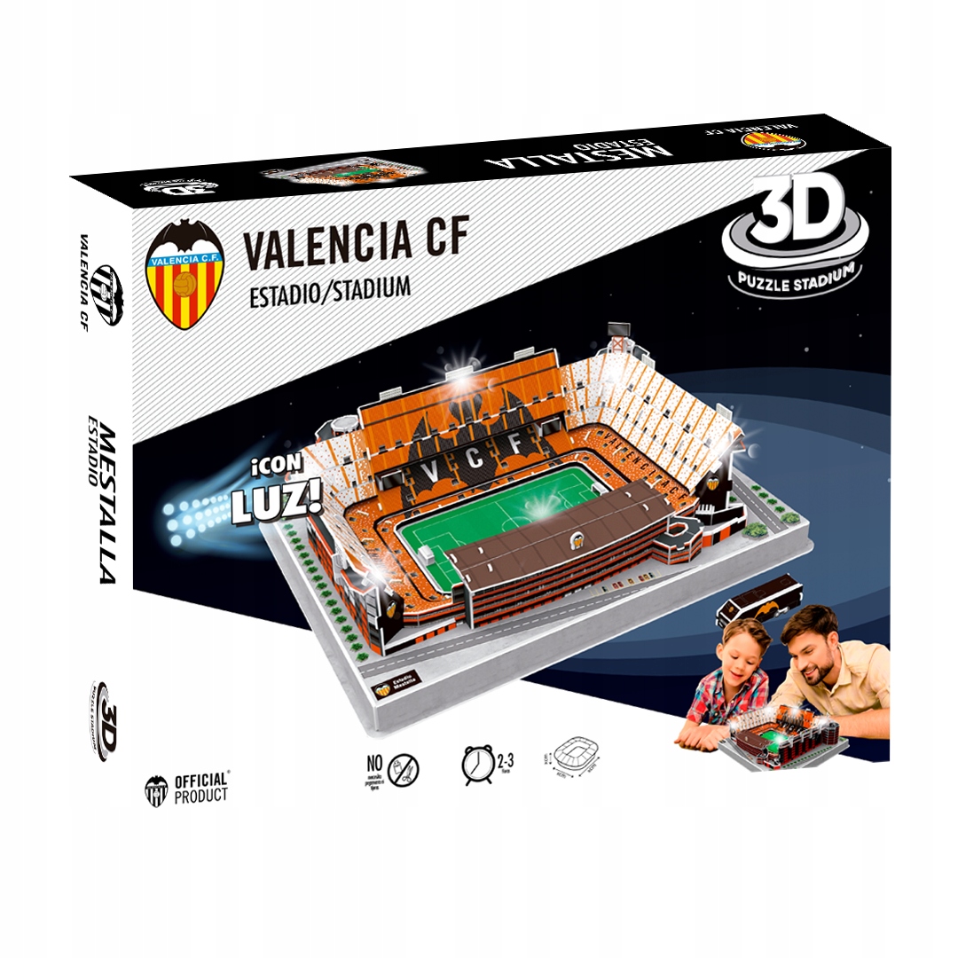 

11FORCE 13682 Puzzle 3D Valencia Stadion Led