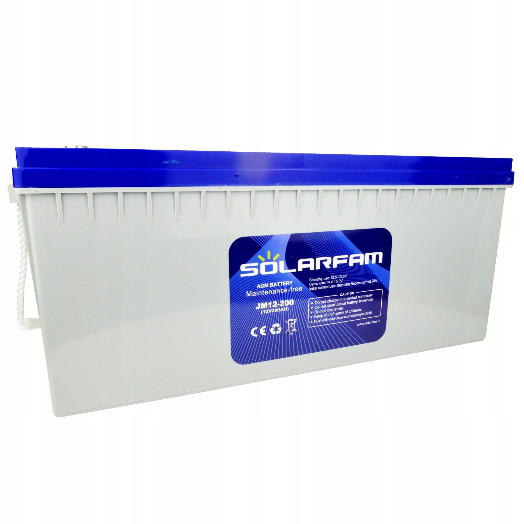 JM12-200 - Батарея SOLARFAM JM12 - 200 12V AGM RV човен