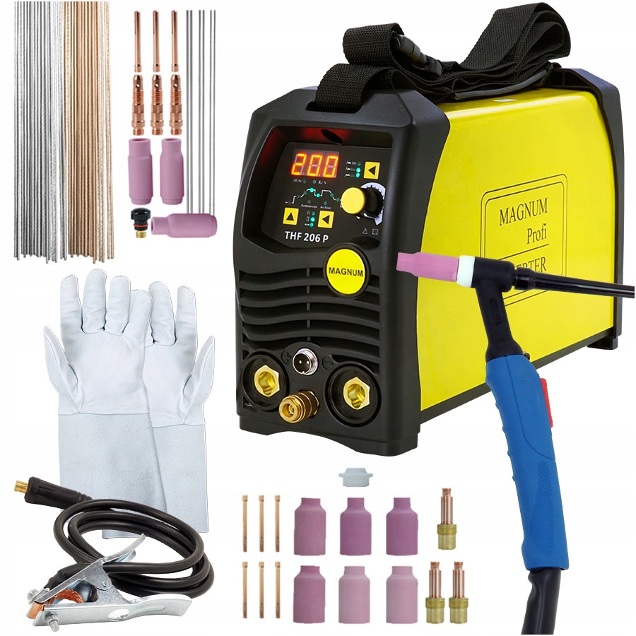 Spawarka Magnum TIG 200 DC inwertorowa HF Puls