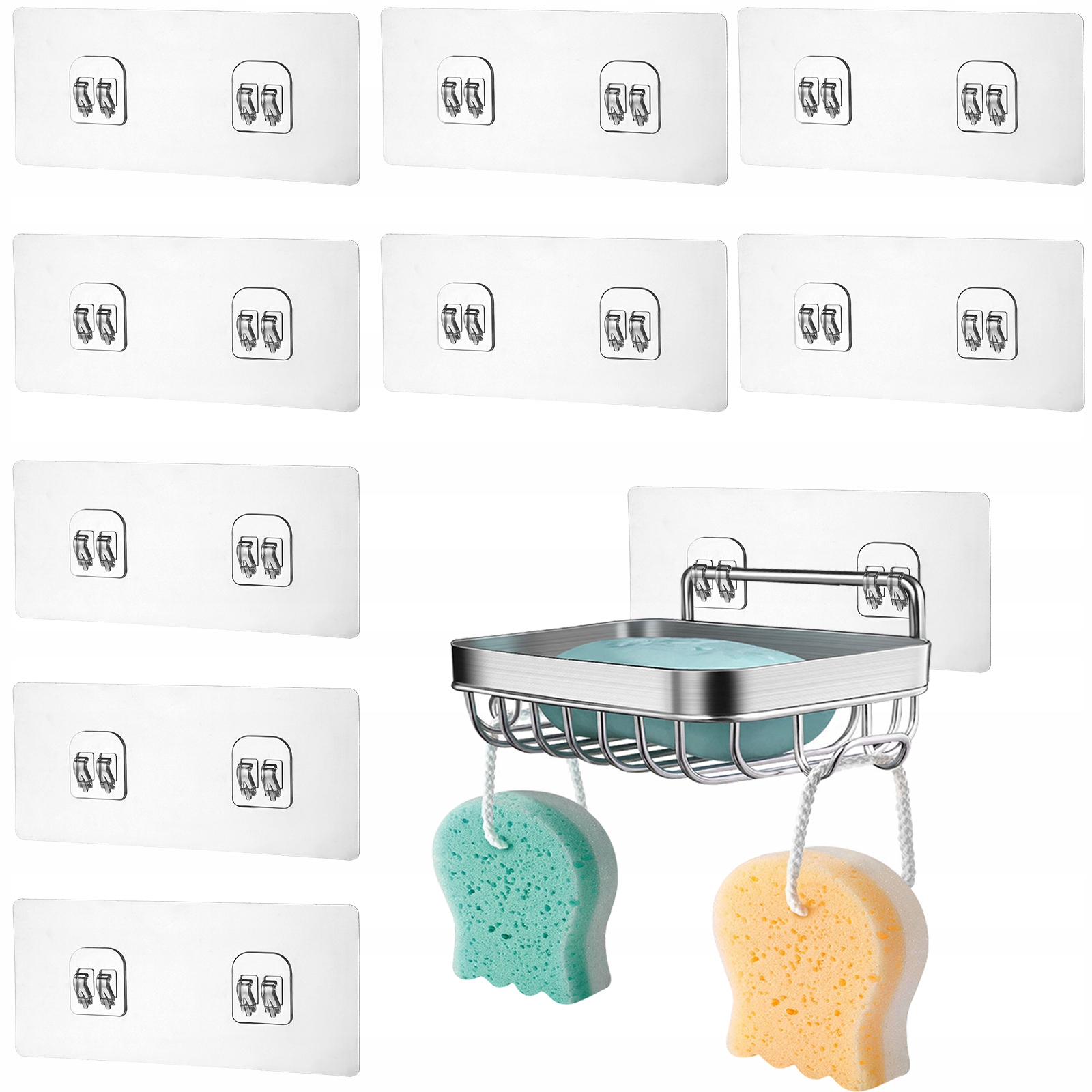 Wall Sticky Hanging Hanger Hooks Liczba elementów w zestawie 1 szt.