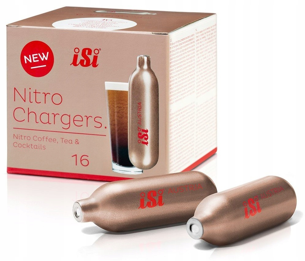 

Naboje do syfonu Nitro 16 sztuk iSi