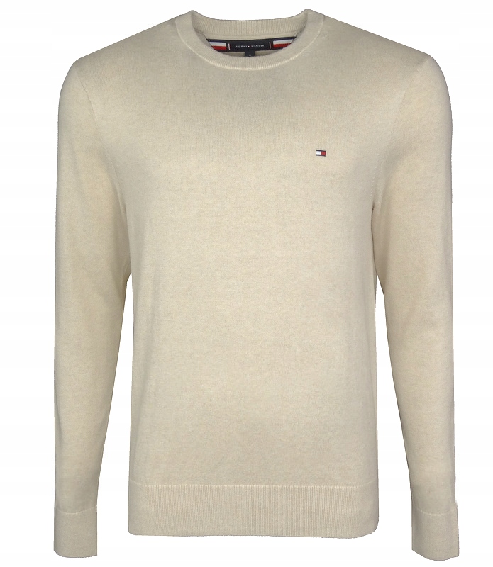 Tommy Hilfiger pánský svetr s kašmírem, světle béžový, XXL