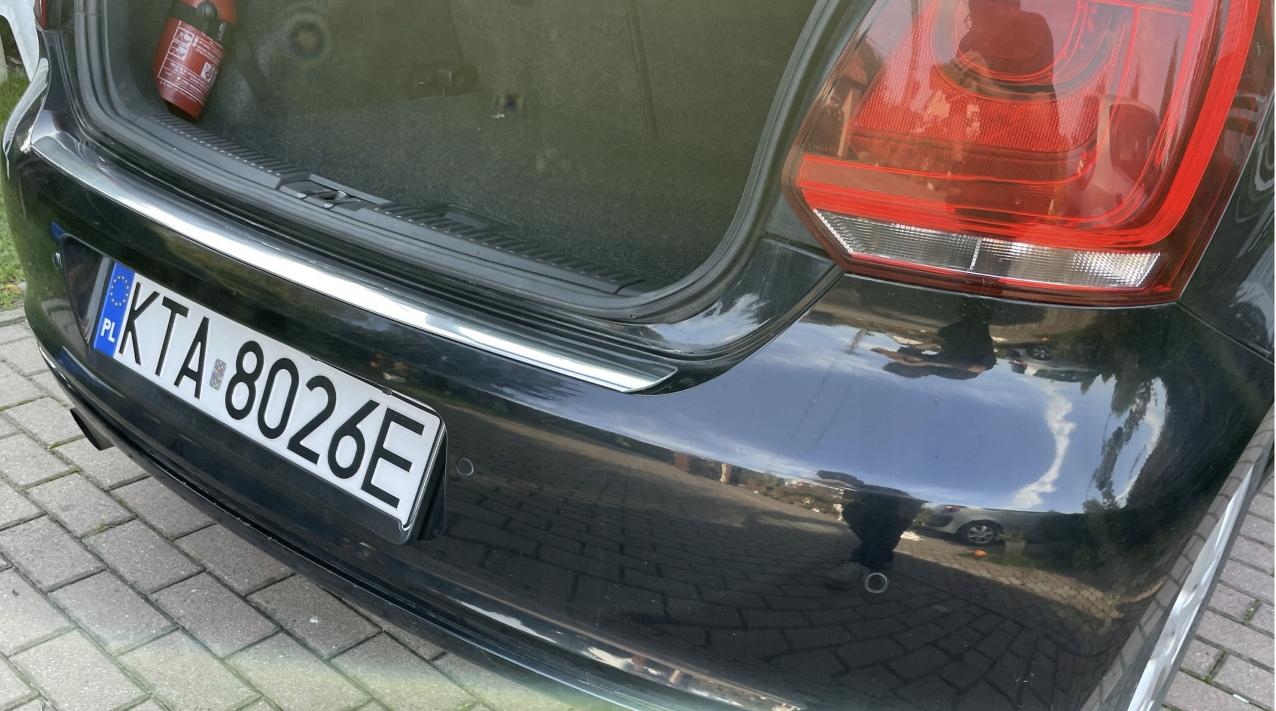 Lancia Delta - Listwa Ochronna Chrom Chromowana na Zderzak tylny Producent części Martig