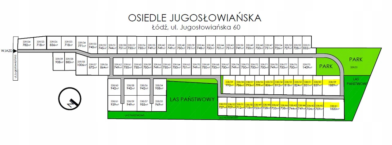 Działka, Łódź, Widzew, 707 m²