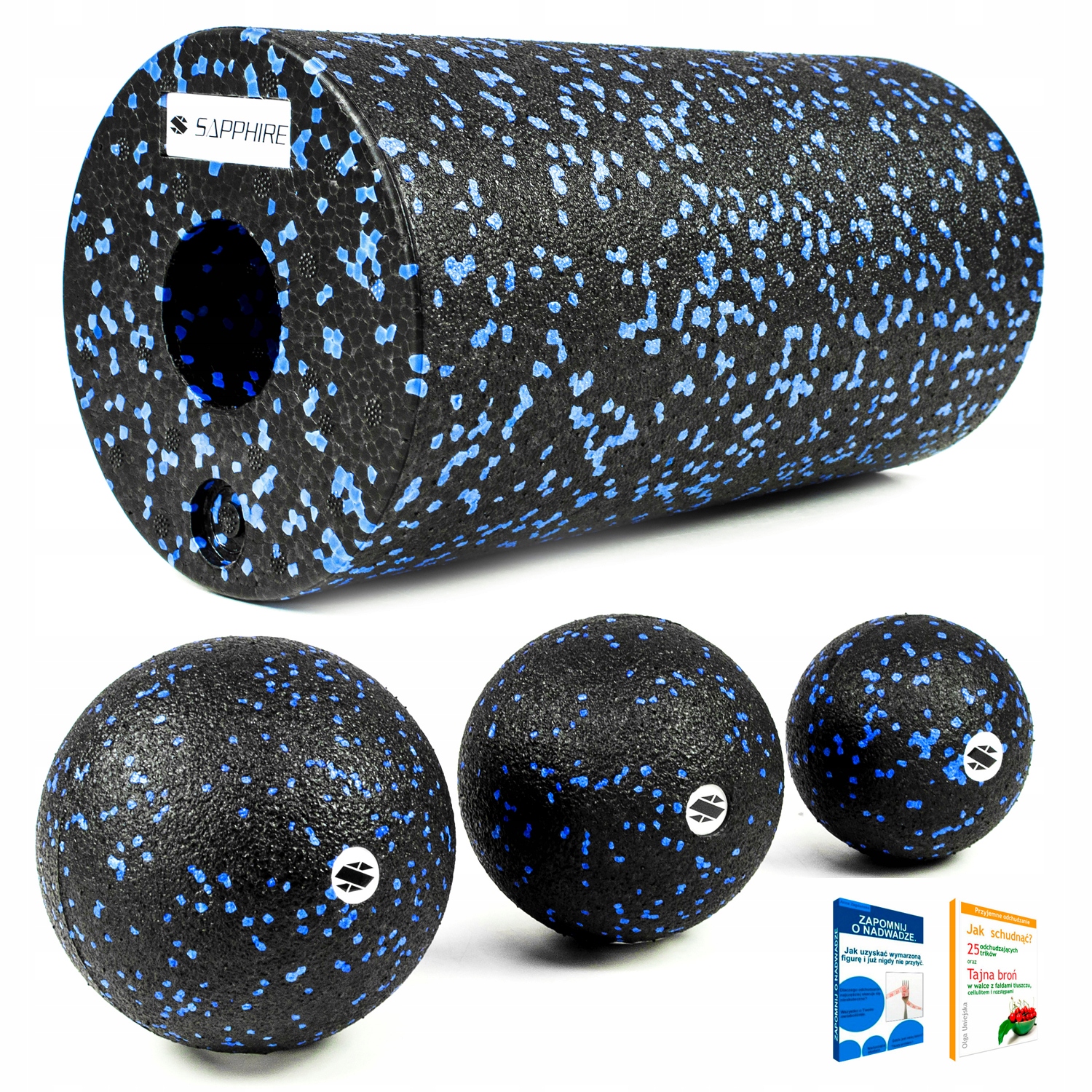 

Zestaw Epp Roller Wałek 29,5cm+ 3 Piłki do Masażu