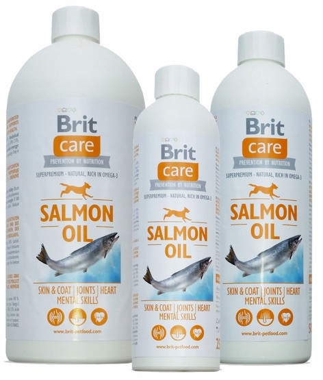 Brit Care Salmon Oil (100% lososový olej) 250 ml