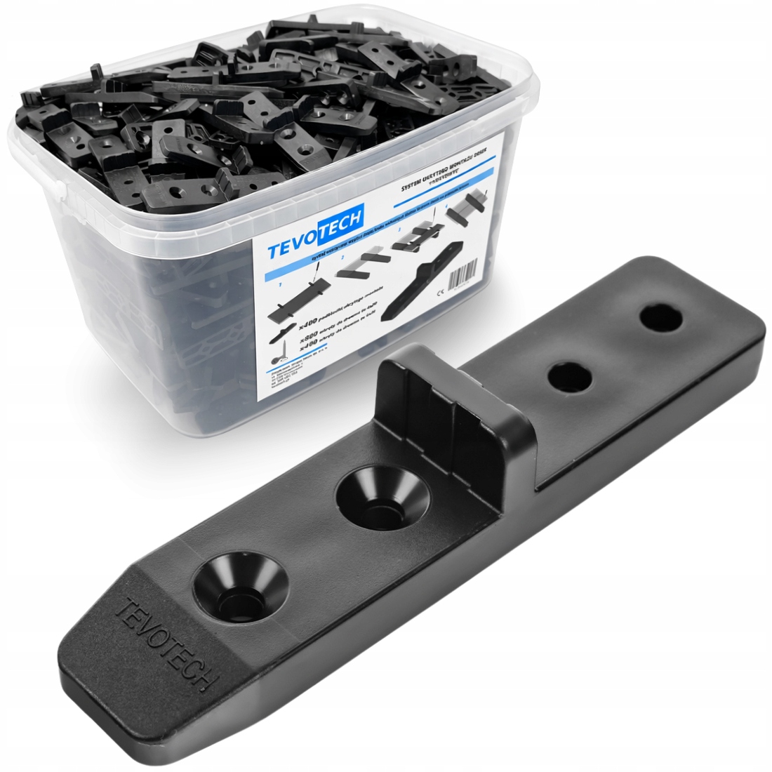 Podložky Pro Skrytou Montáž Terasových Prken, Neviditelná Montáž, Terasa 400KS